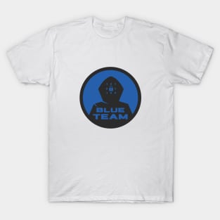 Cyber Security CTF Gamification Blue Team Logo T-Shirt